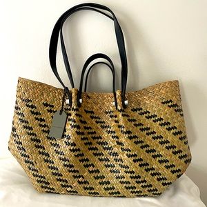 All Saints Straw Tote